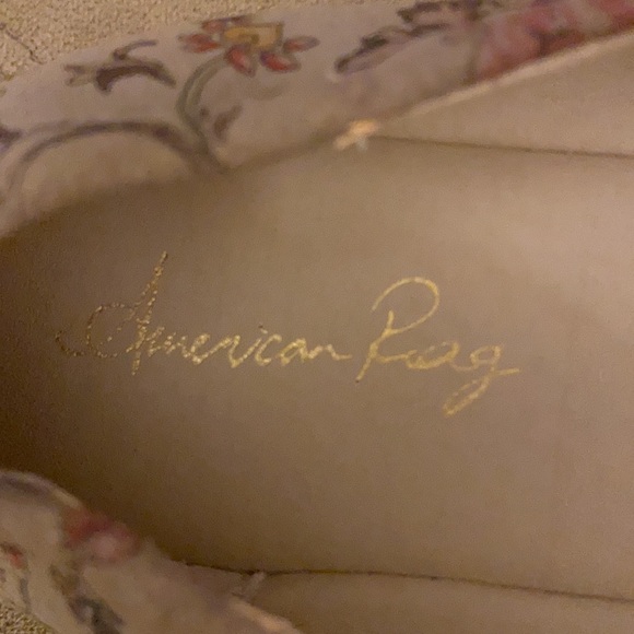 American Rag Flat Leather Floral Shoes - Picture 5 of 10